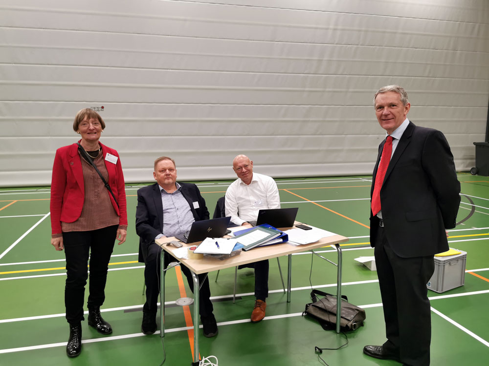 Birgit, Søren, Søren og Nils - Søften Nyt - Foto: Anders Godtfred-Rasmussen.