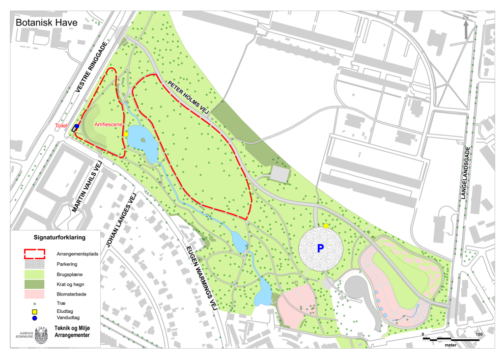 Botanisk Have - Søften Nyt - Grafik: Aarhus Kommune.