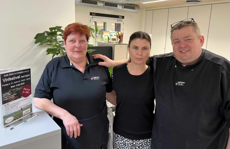 Ina, Sanne og Erik - Søften Nyt - Foto: Anders Godtfred-Rasmussen.