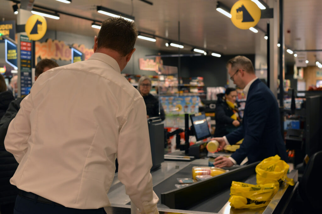 Kassen er åben - Søften Nyt - Foto: Anders Godtfred-Rasmussen.