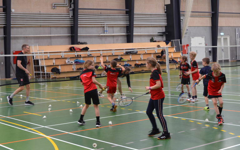 Til badminton træning i Søften - Søften Nyt - Foto: Anders Godtfred-Rasmussen.