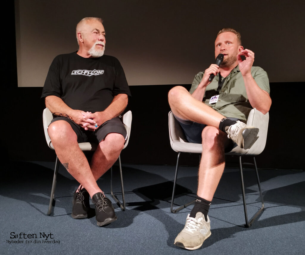 Billede af Sven-Ole Thorsen og Jacob Krogsøe - Søften Nyt - Foto: Anders Godtfred-Rasmussen.