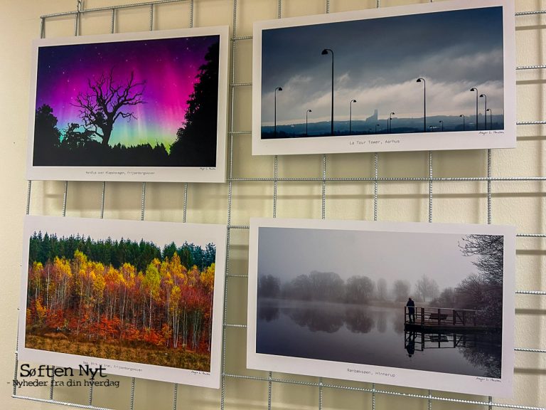 Asger L. Hansen fra Favrskov Fotoklub udstiller - Søften Nyt - Foto: Anders Godtfred-Rasmussen.