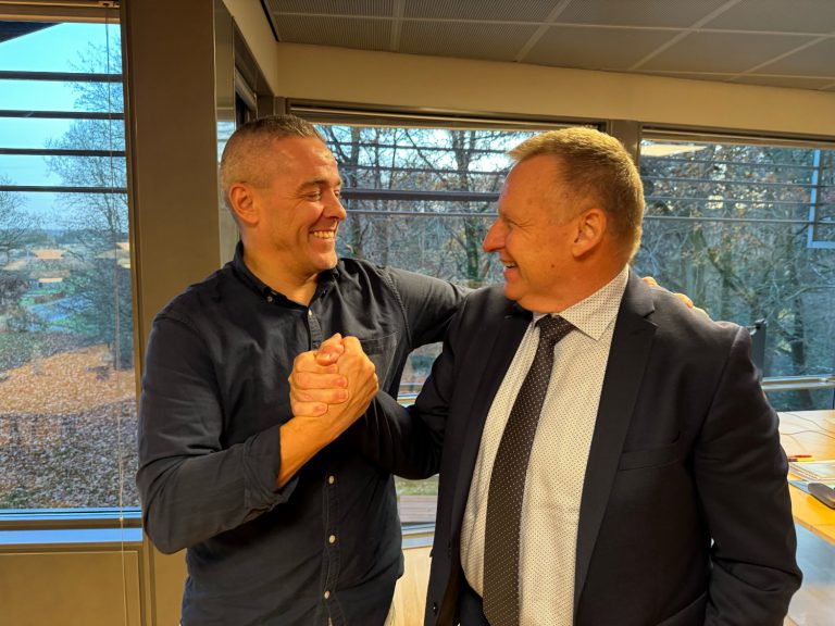 Morten Bang og Lars Storgaard. Foto: Pressefoto.