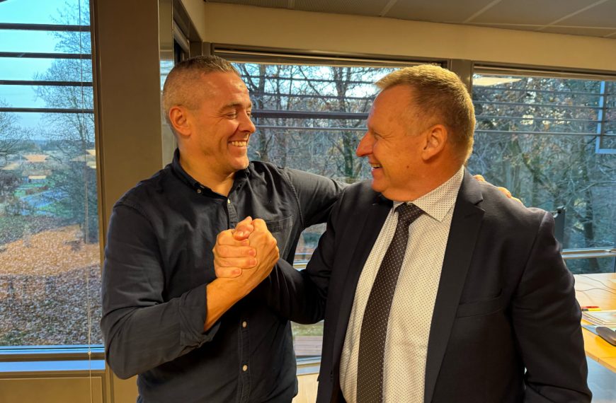 Morten Bang og Lars Storgaard. Foto: Pressefoto.