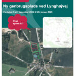 Ny genbrugsplads ved Haldum - Grafik: Favrskov Kommune.