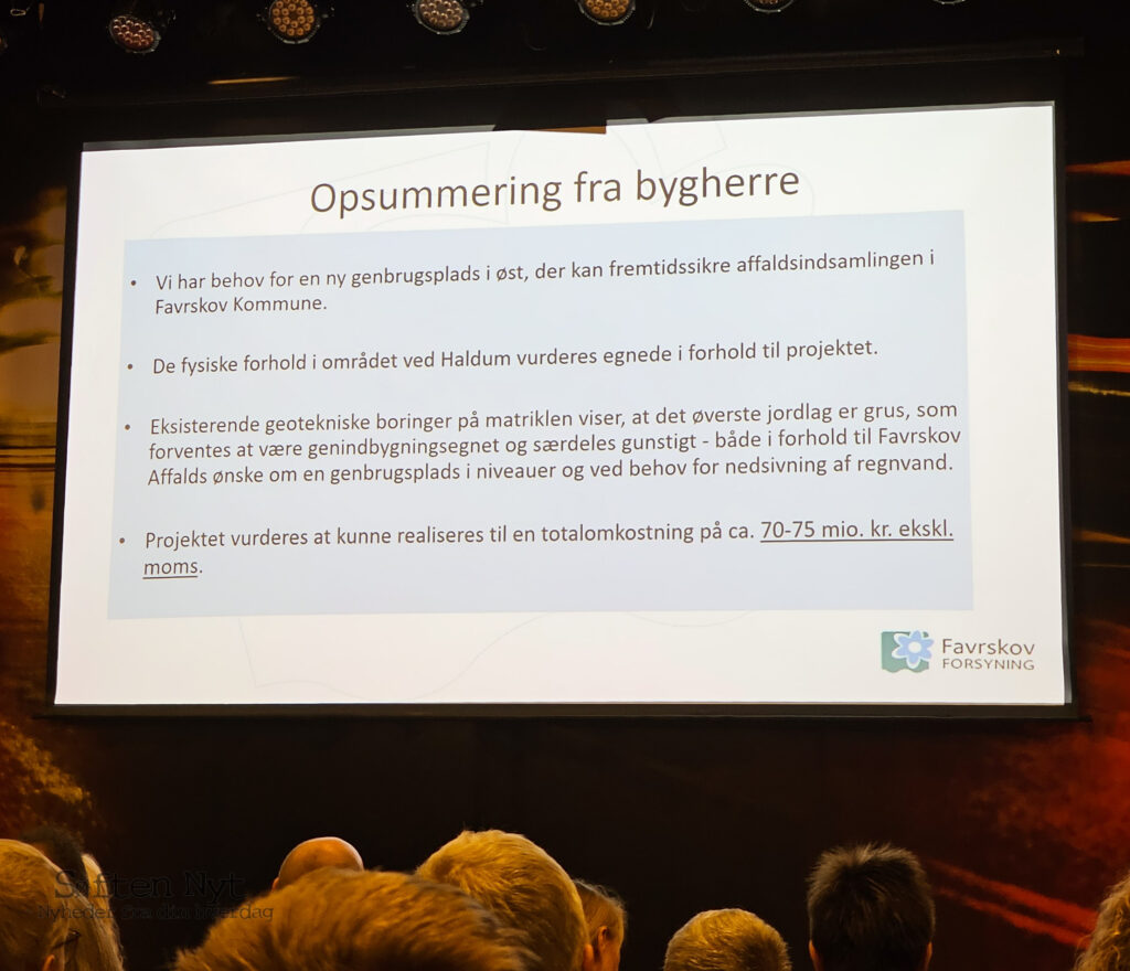 Opsummering fra bygherre - Søften Nyt - Foto: Anders Godtfred-Rasmussen.