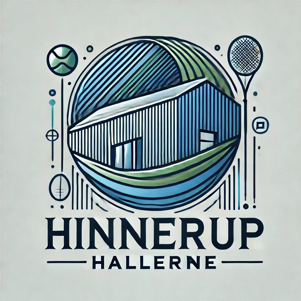 Grafikken viser hvordan Hinnerup Hallernes logo ser ud.